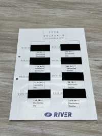 RA2119 Série Acrylique Noire 1 Support Semi-tissé[Ruban Ruban Cordon] RIVER Sous-photo