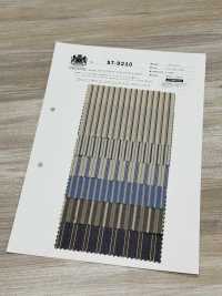 ST-9210 Tissu Pour Machine à écrire à Rayures 60/1 (Finition Lavée)[Fabrication De Textile] Textiles Kuwamura Sous-photo