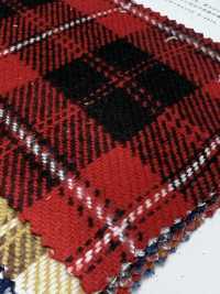 K-4028 Sergé Triple Fil à Carreaux Duveteux[Fabrication De Textile] Textiles Kuwamura Sous-photo