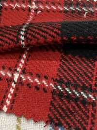 K-4028 Sergé Triple Fil à Carreaux Duveteux[Fabrication De Textile] Textiles Kuwamura Sous-photo