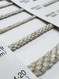 5504-19 Cordon Rond à Huit Brins De La Série Linen[Ruban Ruban Cordon] RIVER Sous-photo