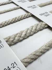 5504-20 Cordon Rond à Huit Brins De La Série Linen[Ruban Ruban Cordon] RIVER Sous-photo