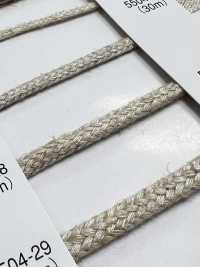 5504-28 Cordon Rond En Lin 16 Brins[Ruban Ruban Cordon] RIVER Sous-photo