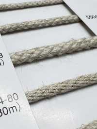 5504-33 Cordon Rond Huit Brins De La Série Linen[Ruban Ruban Cordon] RIVER Sous-photo