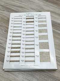 5504-9 Ruban Tissé Uni De La Série Lin[Ruban Ruban Cordon] RIVER Sous-photo