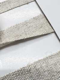 5504-10 Ruban Tissé Uni De La Série Lin[Ruban Ruban Cordon] RIVER Sous-photo