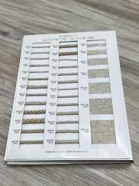 5504-10 Ruban Tissé Uni De La Série Lin[Ruban Ruban Cordon] RIVER Sous-photo