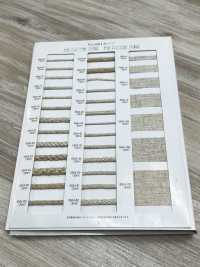 5504-12 Ruban Tissé Uni De La Série Lin[Ruban Ruban Cordon] RIVER Sous-photo