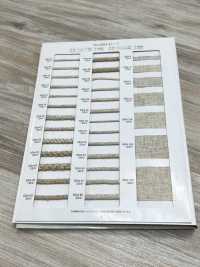 5504-13B Ruban Tissé Uni De La Série Lin[Ruban Ruban Cordon] RIVER Sous-photo