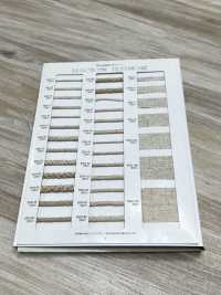 5504-13C Ruban Tissé Uni De La Série Lin[Ruban Ruban Cordon] RIVER Sous-photo