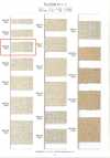 5504-35 Ruban sergé de la série lin