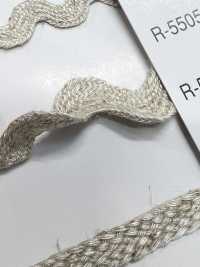 R-5505-23L Série Lin Tresse Chemin De Montagne[Ruban Ruban Cordon] RIVER Sous-photo