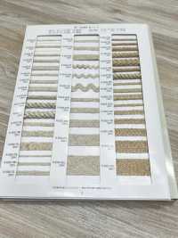 R-5505-23L Série Lin Tresse Chemin De Montagne[Ruban Ruban Cordon] RIVER Sous-photo