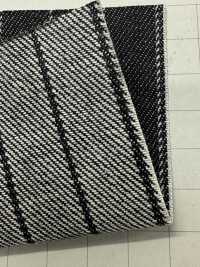 810-YW Denim Rayé Aiguilleté 11 Oz[Fabrication De Textile] Textiles Yoshiwa Sous-photo