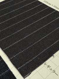 810-YWG Denim Rayé Aiguilleté 11 Oz[Fabrication De Textile] Textiles Yoshiwa Sous-photo