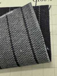 810-YWG Denim Rayé Aiguilleté 11 Oz[Fabrication De Textile] Textiles Yoshiwa Sous-photo
