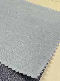 8352-RP Salopette En Lin Indigo Et Sulfuré 30/1[Fabrication De Textile] ARINOBE Sous-photo