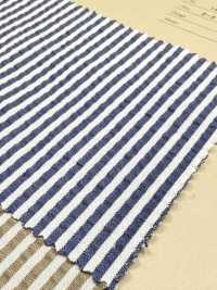 A-8172 Rayures En Seersucker De Coton Biologique[Fabrication De Textile] ARINOBE Sous-photo