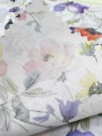 DP-5000-3 60 Fleurs Aquarelle Imprimées Numériquement Sur Pelouse[Fabrication De Textile] HOKKOH Sous-photo