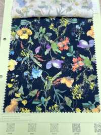 DP-5000-3 60 Fleurs Aquarelle Imprimées Numériquement Sur Pelouse[Fabrication De Textile] HOKKOH Sous-photo