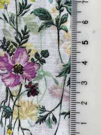 DP-5000-4 60 Fleurs Verticales Imprimées Numériquement Sur Pelouse[Fabrication De Textile] HOKKOH Sous-photo