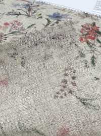 7026-700-5 CL Loomstate Avec Motif Floral Aquarelle[Fabrication De Textile] HOKKOH Sous-photo