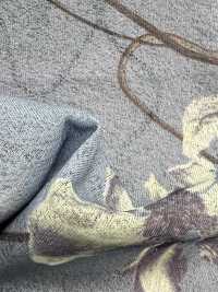 7026-440-1 Jersey Imprimé Par Transfert à Motif Floral Fluide[Fabrication De Textile] HOKKOH Sous-photo