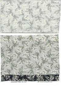 KTS7135 Popeline à Petits Motifs Floraux Et Chats[Fabrication De Textile] Kobayashi En Coton Sous-photo