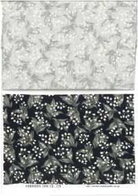 KTS7135 Popeline à Petits Motifs Floraux Et Chats[Fabrication De Textile] Kobayashi En Coton Sous-photo