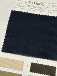 SB14148OG Velours Côtelé En Coton Biologique Large 14W[Fabrication De Textile] SHIBAYA Sous-photo