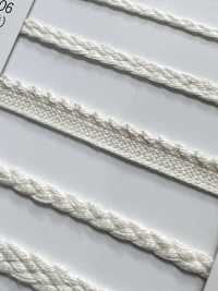 R-02507 Tresse De Coton[Ruban Ruban Cordon] RIVER Sous-photo