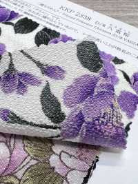 KKP2338-D-YAEZAKURA Futako Chirimen Double Fleur De Cerisier[Fabrication De Textile] Uni Textile(Atelier Komon) Sous-photo