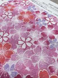 KKP2338-D-MAIZAKURA Futako Chirimen Mai Sakura[Fabrication De Textile] Uni Textile(Atelier Komon) Sous-photo