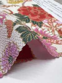 KKP2338-DHM-85 Chirimen Chirimen®[Fabrication De Textile] Uni Textile(Atelier Komon) Sous-photo