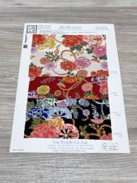 KKP2338-DHM-85 Chirimen Chirimen®[Fabrication De Textile] Uni Textile(Atelier Komon) Sous-photo
