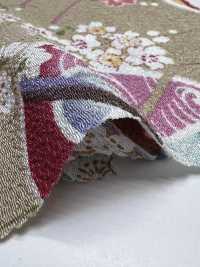 KKP2338-DHM-100 Chirimen Chirimen®[Fabrication De Textile] Uni Textile(Atelier Komon) Sous-photo