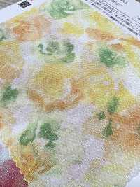 KKP2338-DM-22A Futako Chirimen Multicolore[Fabrication De Textile] Uni Textile(Atelier Komon) Sous-photo