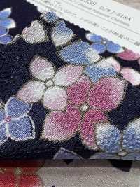 KKP2338-DJ-518A Chirimen Chirimen®[Fabrication De Textile] Uni Textile(Atelier Komon) Sous-photo