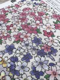 KKP2338-DJ-523A Chirimen Chirimen®[Fabrication De Textile] Uni Textile(Atelier Komon) Sous-photo