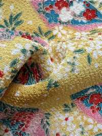 KKP2338-DK-89A Chirimen Chirimen®[Fabrication De Textile] Uni Textile(Atelier Komon) Sous-photo