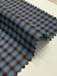 3SG042 Oxford à Carreaux En Polyester Recyclé[Fabrication De Textile] Chambray Sous-photo