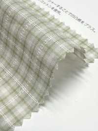 3SG040 Tissu à Carreaux Dobby En Coton Biologique.[Fabrication De Textile] Chambray Sous-photo