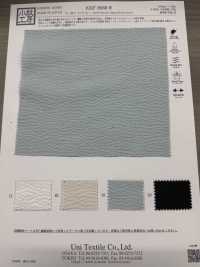 KKF8688-W Mélange De Ramie Fresco Seersucker[Fabrication De Textile] Uni Textile(Atelier Komon) Sous-photo