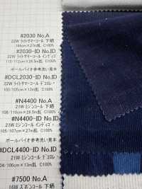N4400-ID 21W Mijinkoruten Indigo[Fabrication De Textile] Kumoi Beauty Sous-photo