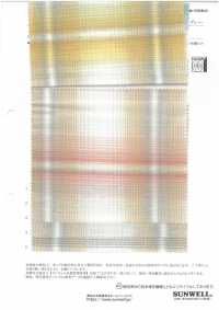 35527 Coton Biologique Teint En Fil / Lin / Ramie Lawn Ombre Pâle[Fabrication De Textile] SUNWELL Sous-photo