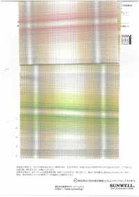 35527 Coton Biologique Teint En Fil / Lin / Ramie Lawn Ombre Pâle[Fabrication De Textile] SUNWELL Sous-photo