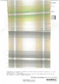 35527 Coton Biologique Teint En Fil / Lin / Ramie Lawn Ombre Pâle[Fabrication De Textile] SUNWELL Sous-photo