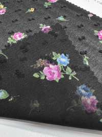 KKP2755-D118 Georgette Snow Cut[Fabrication De Textile] Uni Textile(Atelier Komon) Sous-photo