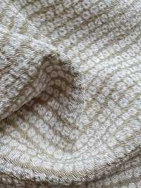 KKP3338-D1127 Futako Chirimen Impression Couleur Unique Edo Komon Moss Stitch[Fabrication De Textile] Uni Textile(Atelier Komon) Sous-photo