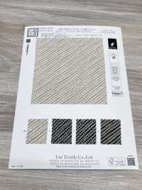 KKP3338-D1127 Futako Chirimen Impression Couleur Unique Edo Komon Moss Stitch[Fabrication De Textile] Uni Textile(Atelier Komon) Sous-photo